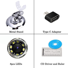 1000X Dijital USB Mikroskop - LED