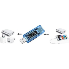USB Volt-Ampermetre Tester Modülü