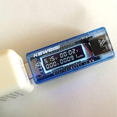 USB Volt-Ampermetre Tester Modülü