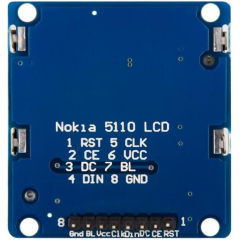 Nokia 5110 LCD Ekran Modülü (Arduino Uyumlu)