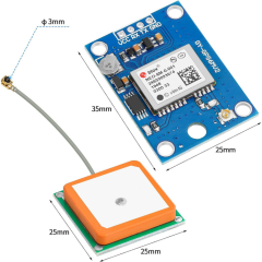 GY-NEO6MV2 GPS Modülü - Uçuş Kontrol Sistem Anteni